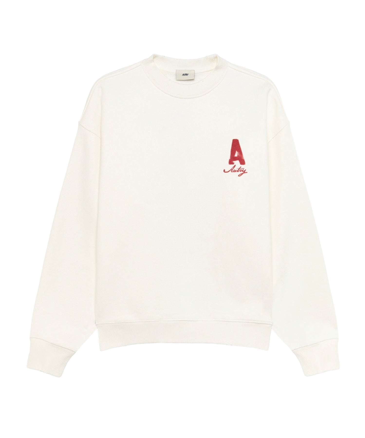 Felpa Heritage in cotone con logo SWPX 114A AUTRY 