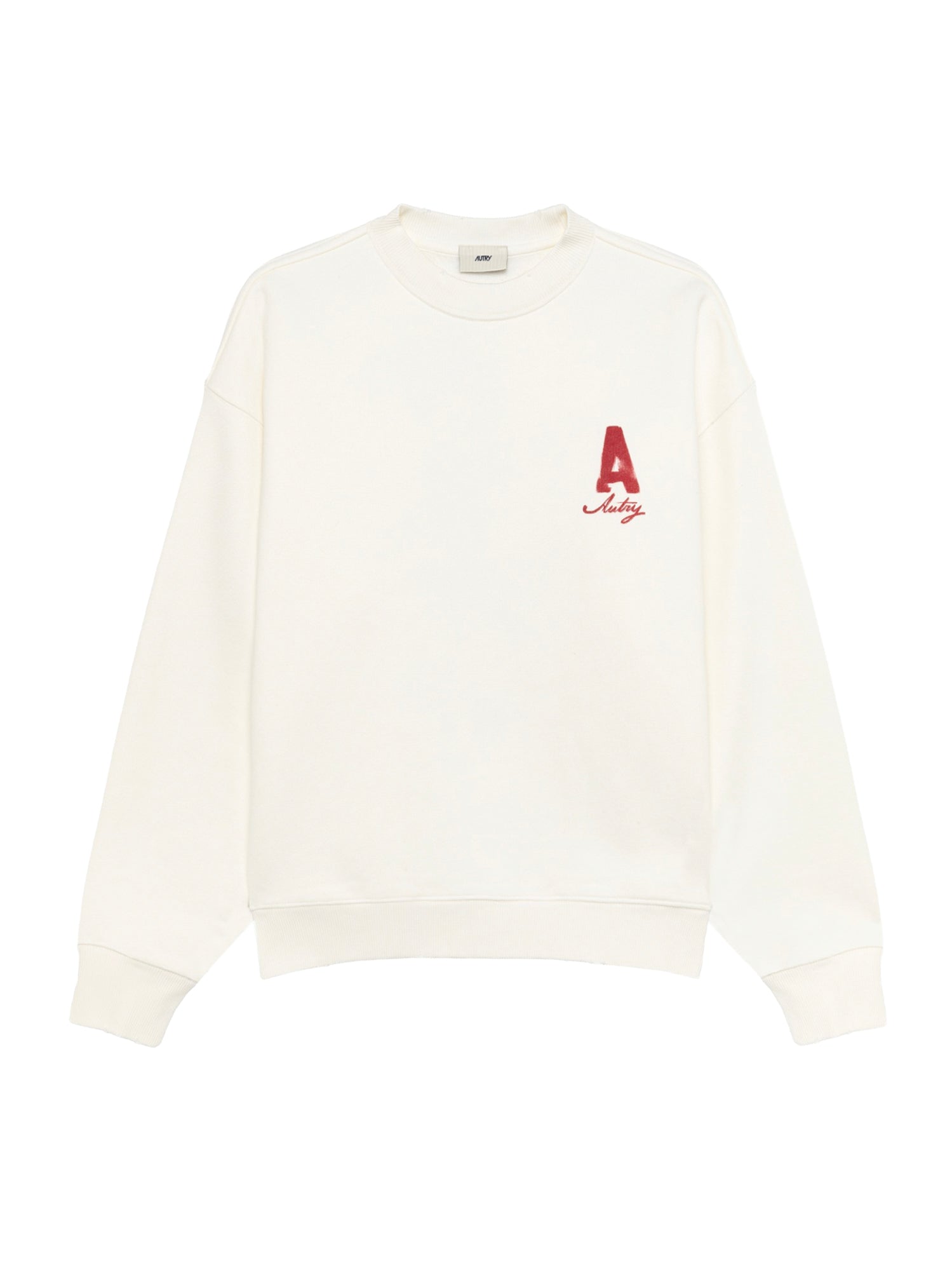 Felpa Heritage in cotone con logo SWPX 114A AUTRY 
