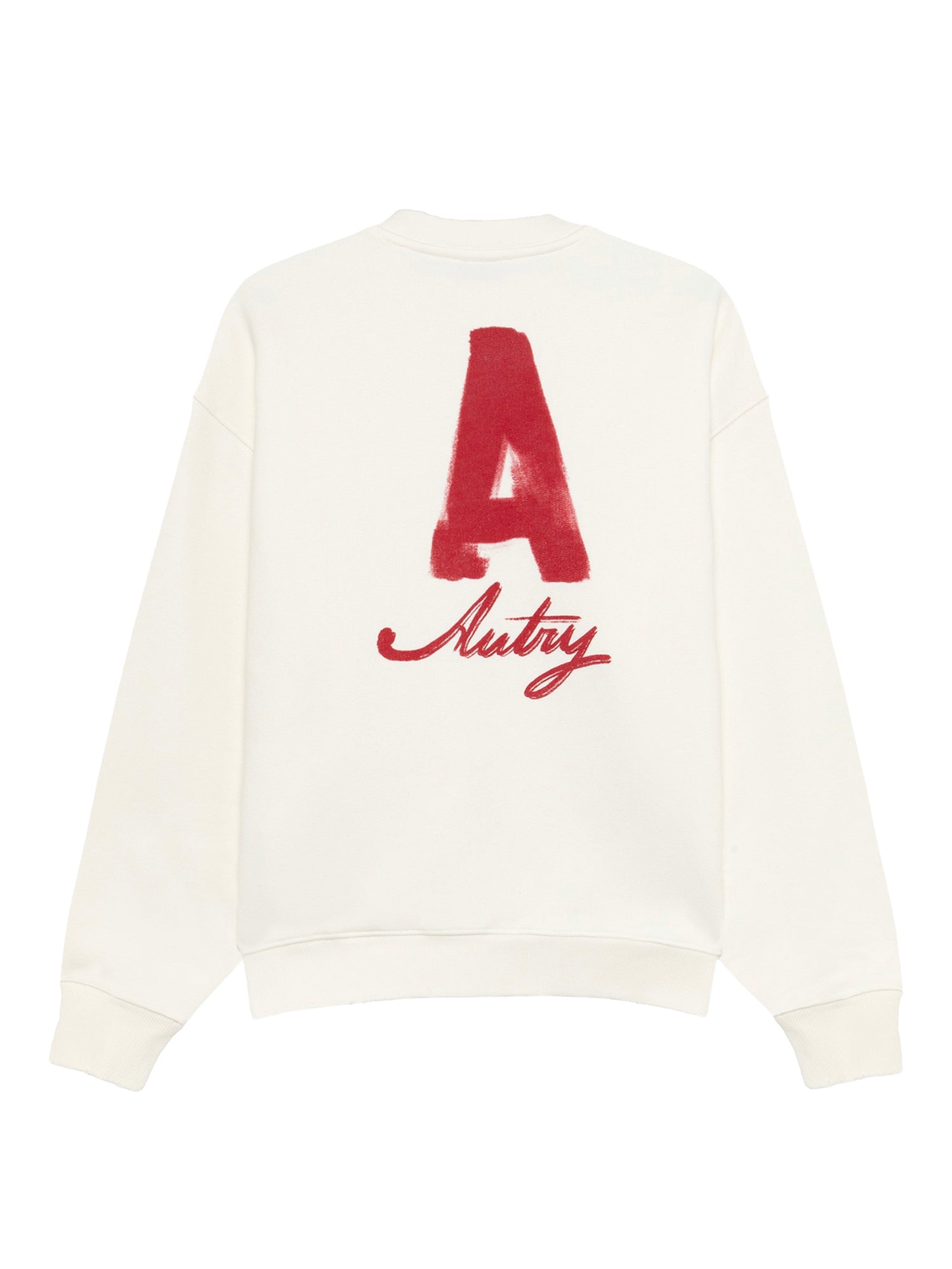 Felpa Heritage in cotone con logo SWPX 114A AUTRY 