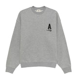 Felpa Heritage in cotone con logo SWPX 114D AUTRY 