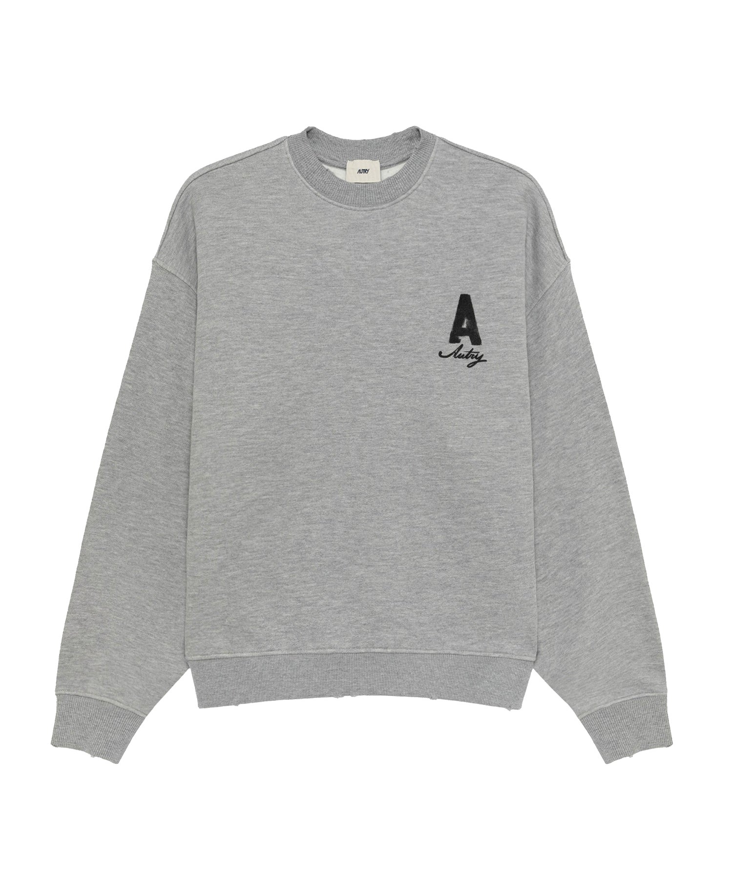 Felpa Heritage in cotone con logo SWPX 114D AUTRY 