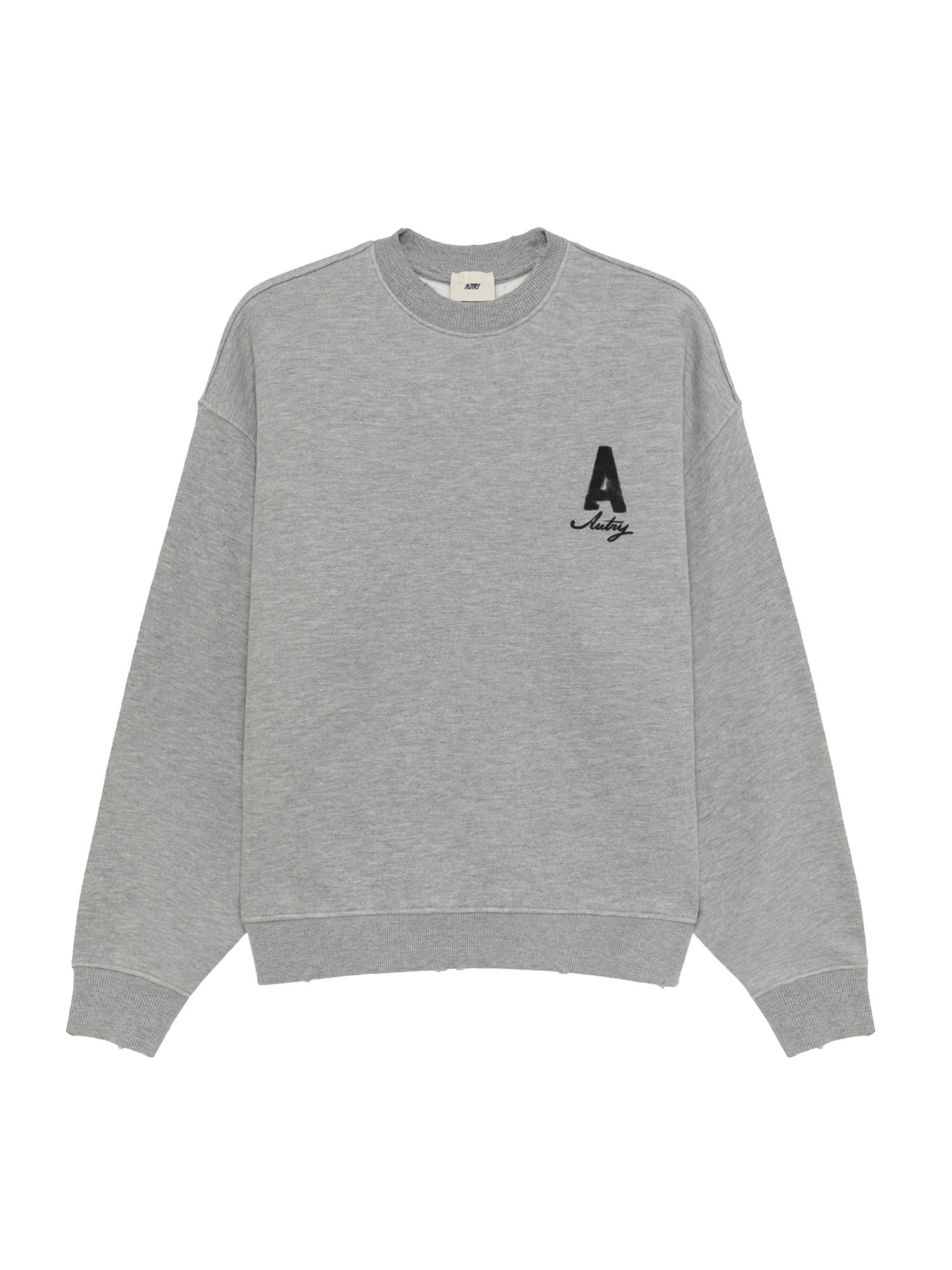 Felpa Heritage in cotone con logo SWPX 114D AUTRY 