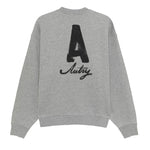 Felpa Heritage in cotone con logo SWPX 114D AUTRY 