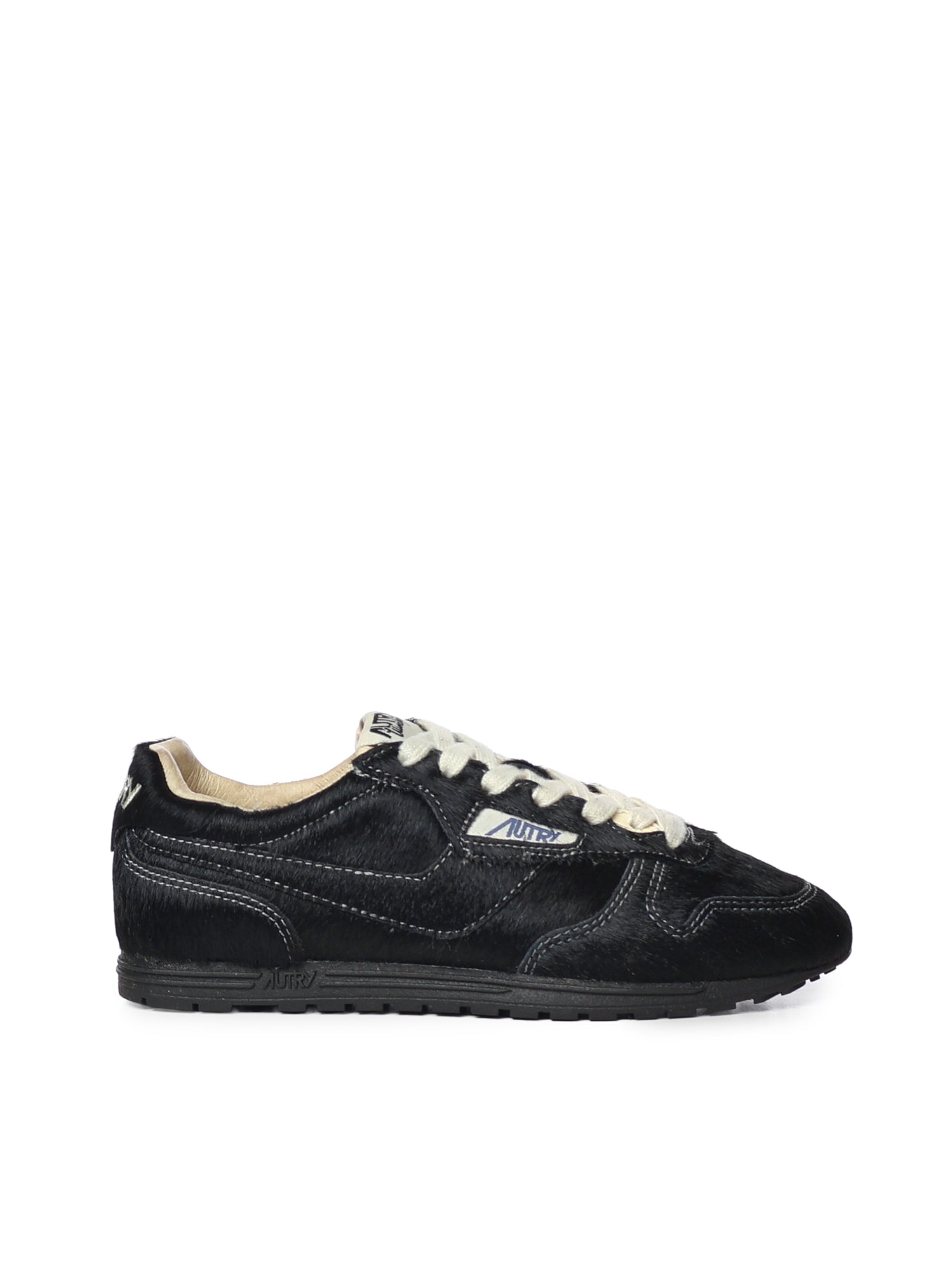 Sneakers Windspin effetto cavallino WSLW BN06 AUTRY 