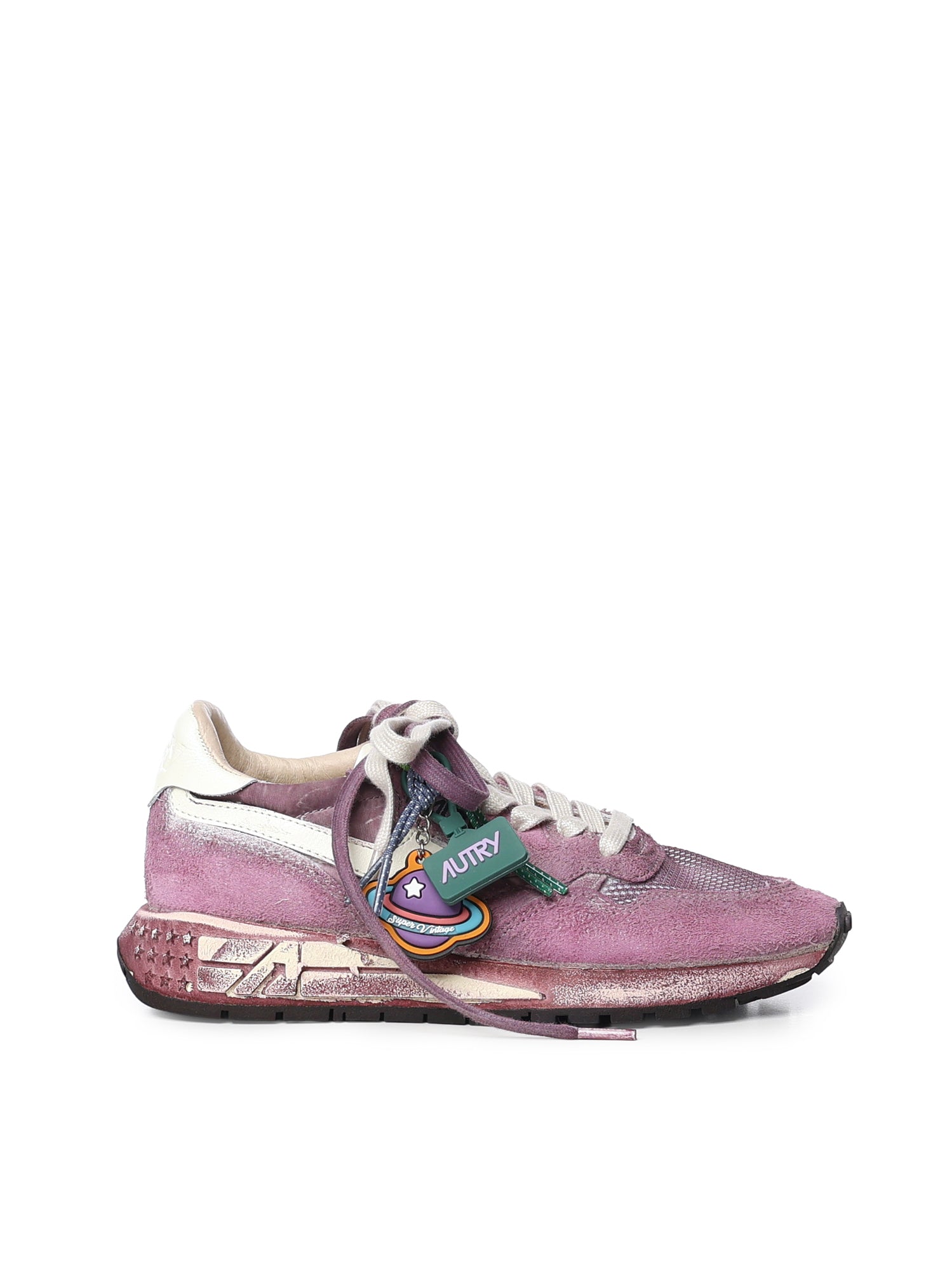 Sneaker Reelwind Super Vintage in pelle e suede WVLW YG05 AUTRY 