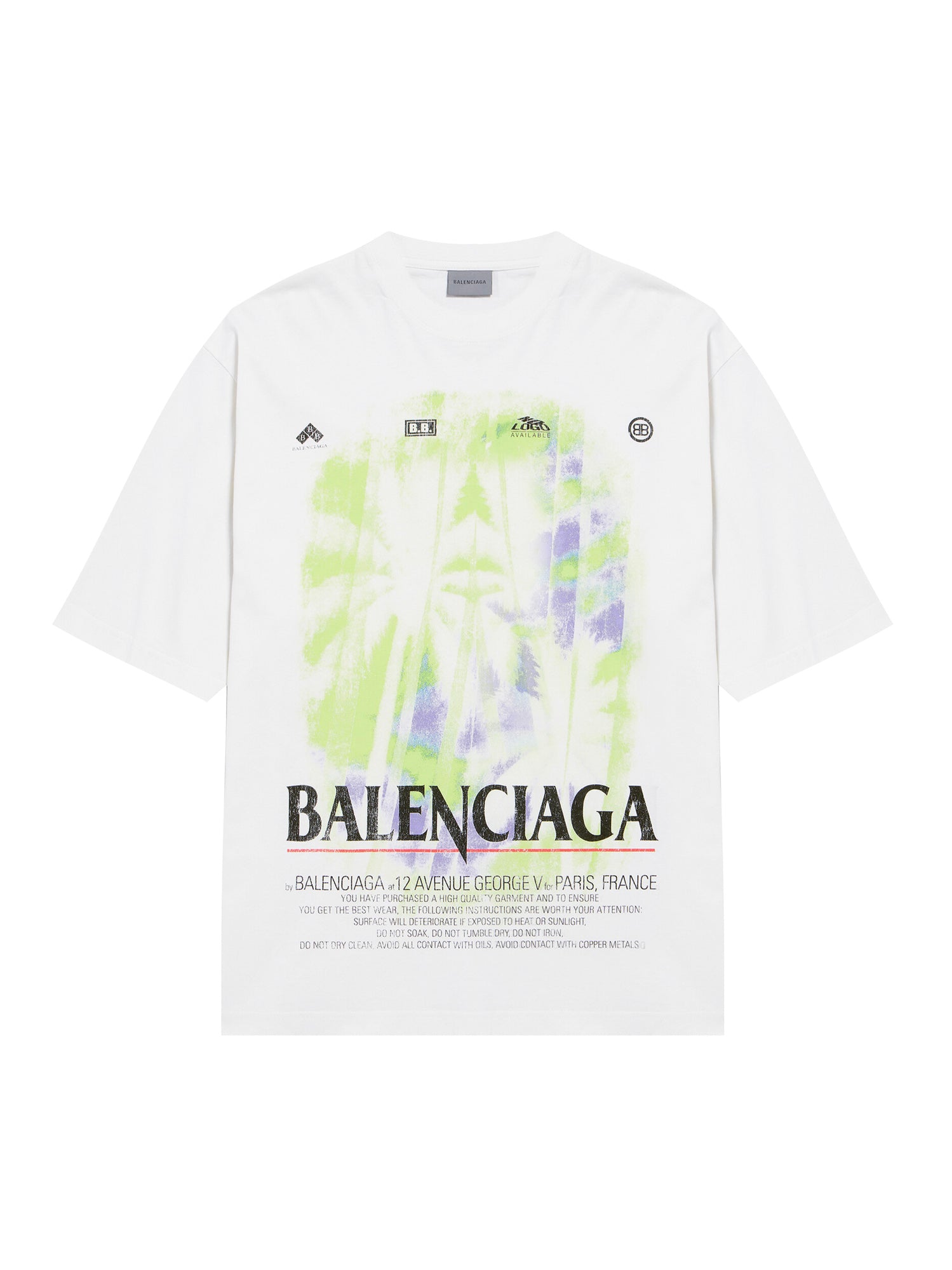 T-shirt The Window in jersey 764235 TUV079000 BALENCIAGA 