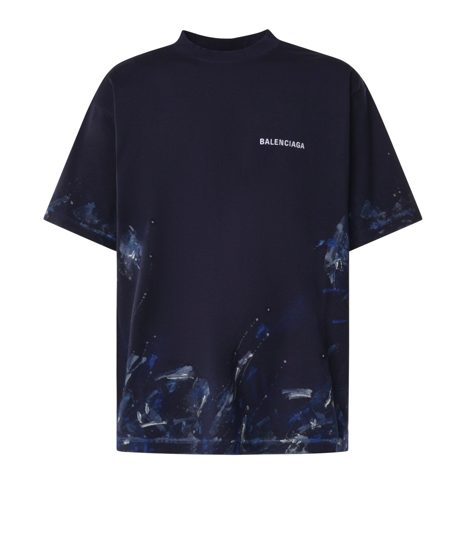 T-Shirt Paint Splatter in jersey 764235 TUVJ78065 BALENCIAGA 
