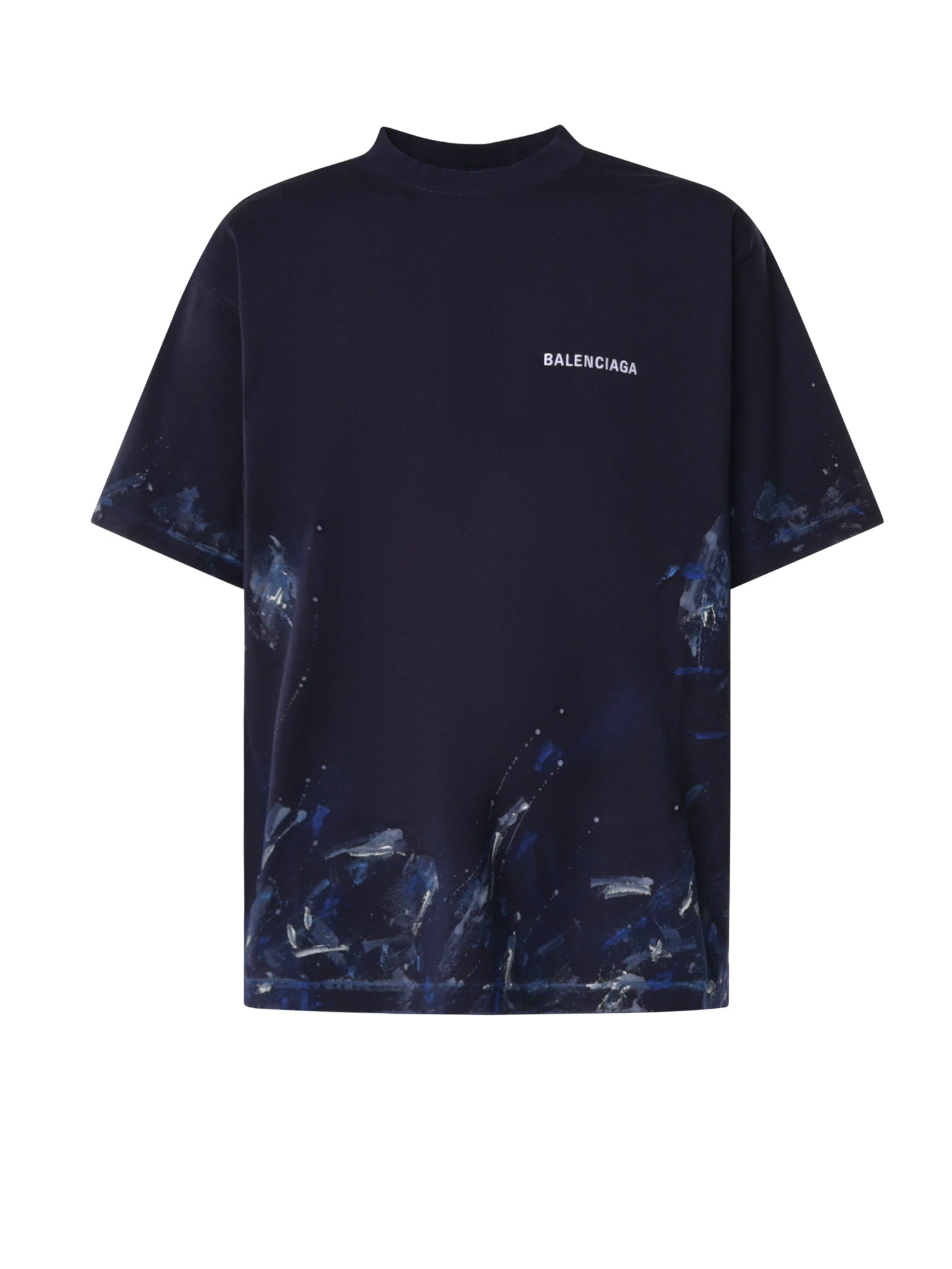 T-Shirt Paint Splatter in jersey 764235 TUVJ78065 BALENCIAGA 