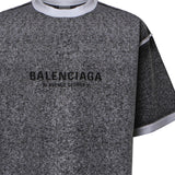 T-shirt in cotone con logo 764235 TUVS21000 BALENCIAGA 