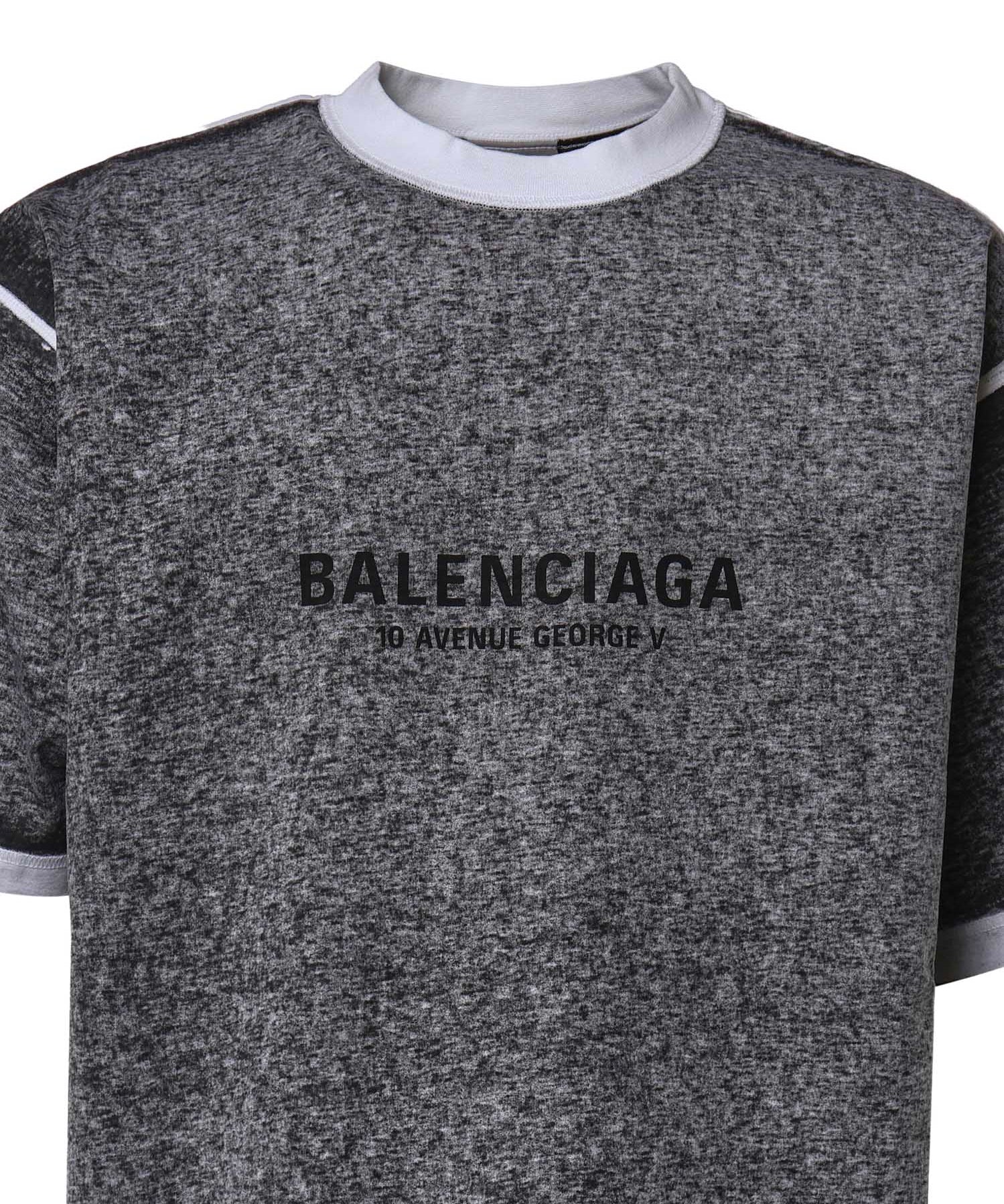 T-shirt in cotone con logo 764235 TUVS21000 BALENCIAGA 