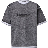 T-shirt in cotone con logo 764235 TUVS21000 BALENCIAGA 