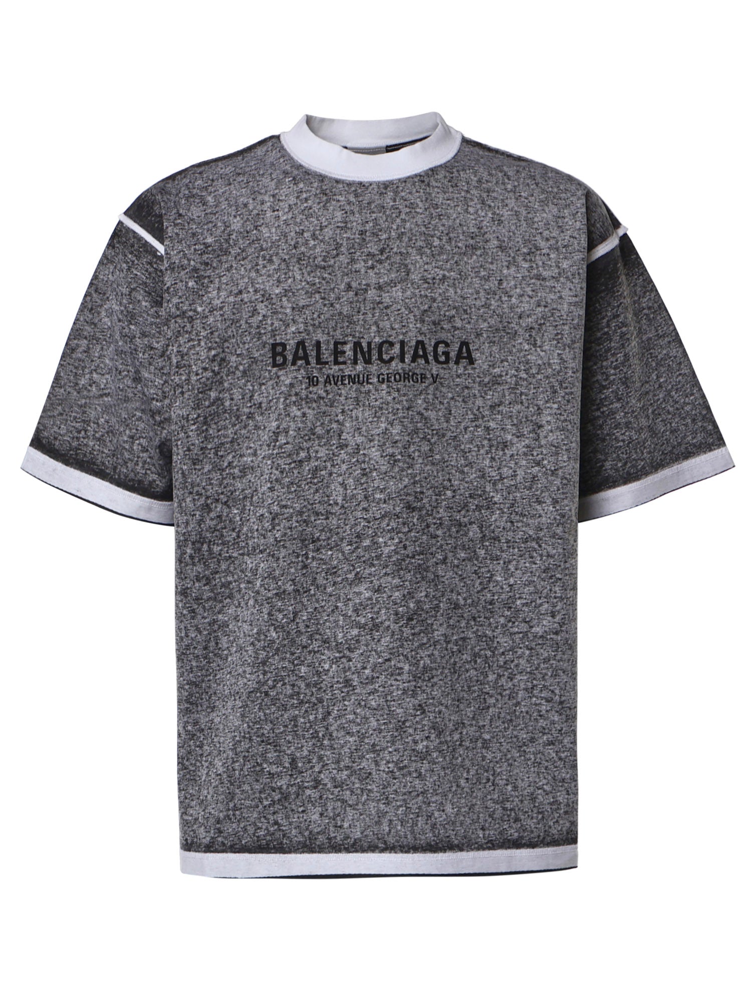T-shirt in cotone con logo 764235 TUVS21000 BALENCIAGA 