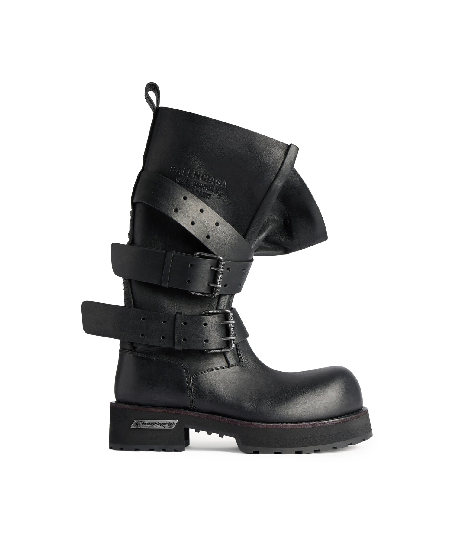 Stivali alti Venom in pelle 833594 WBEQ11000 BALENCIAGA 