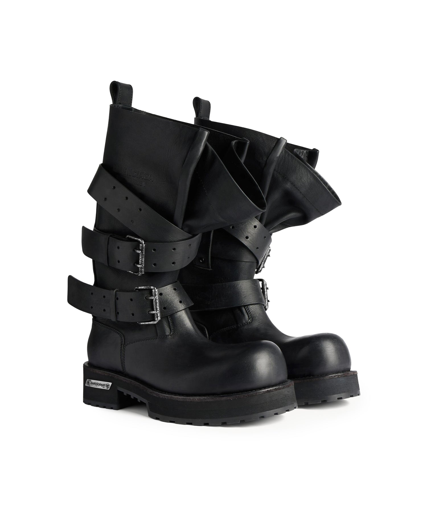 Stivali alti Venom in pelle 833594 WBEQ11000 BALENCIAGA 