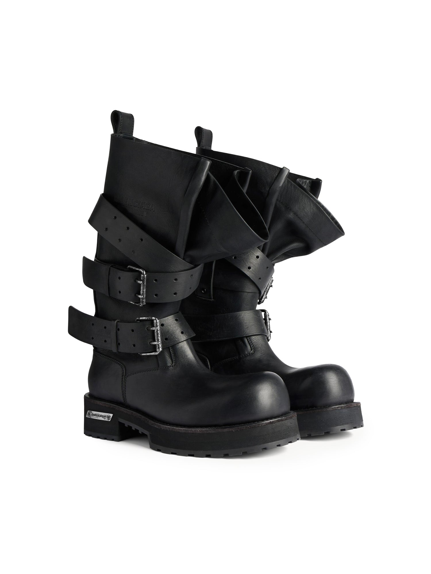 Stivali alti Venom in pelle 833594 WBEQ11000 BALENCIAGA 