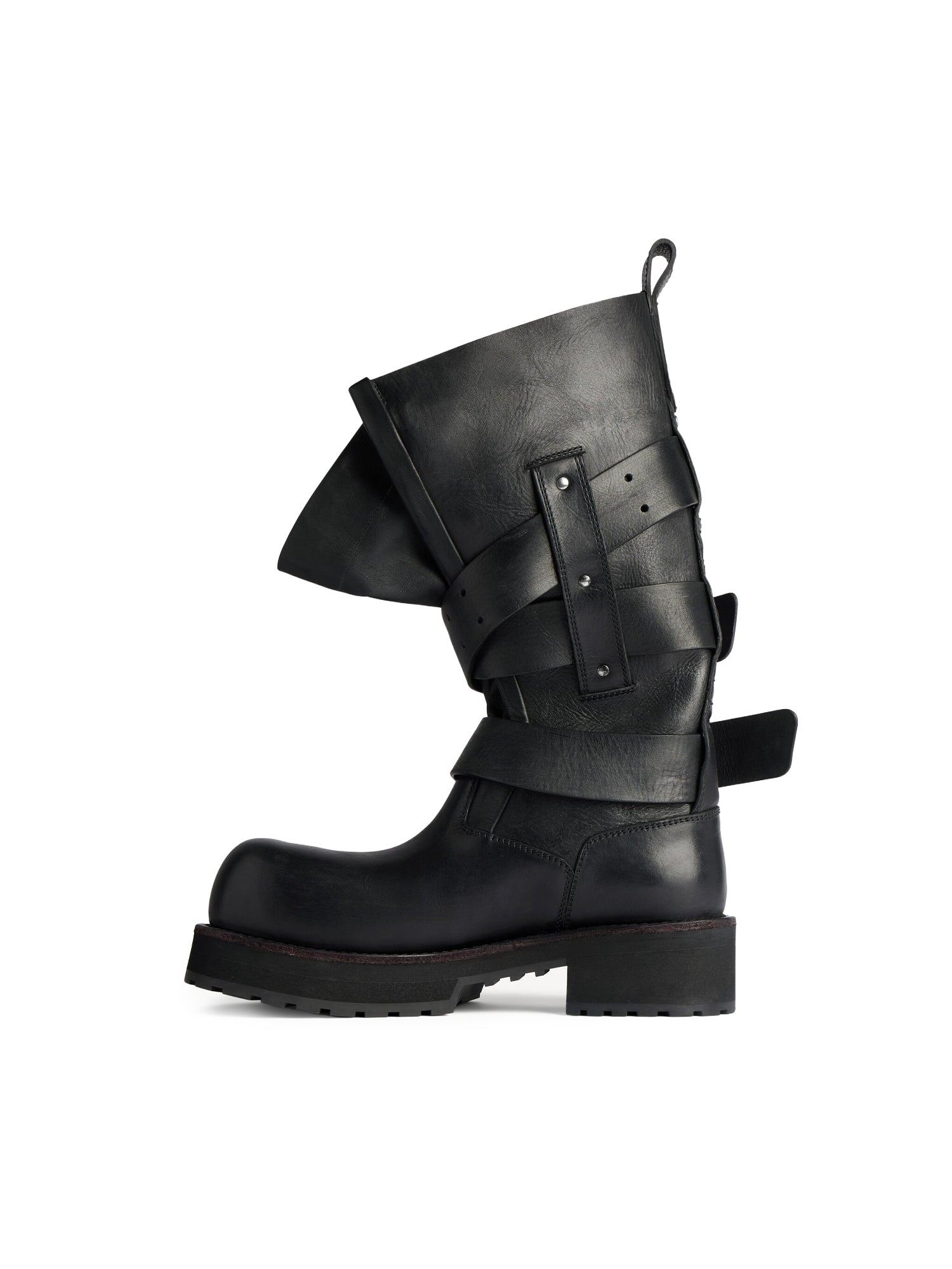 Stivali alti Venom in pelle 833594 WBEQ11000 BALENCIAGA 