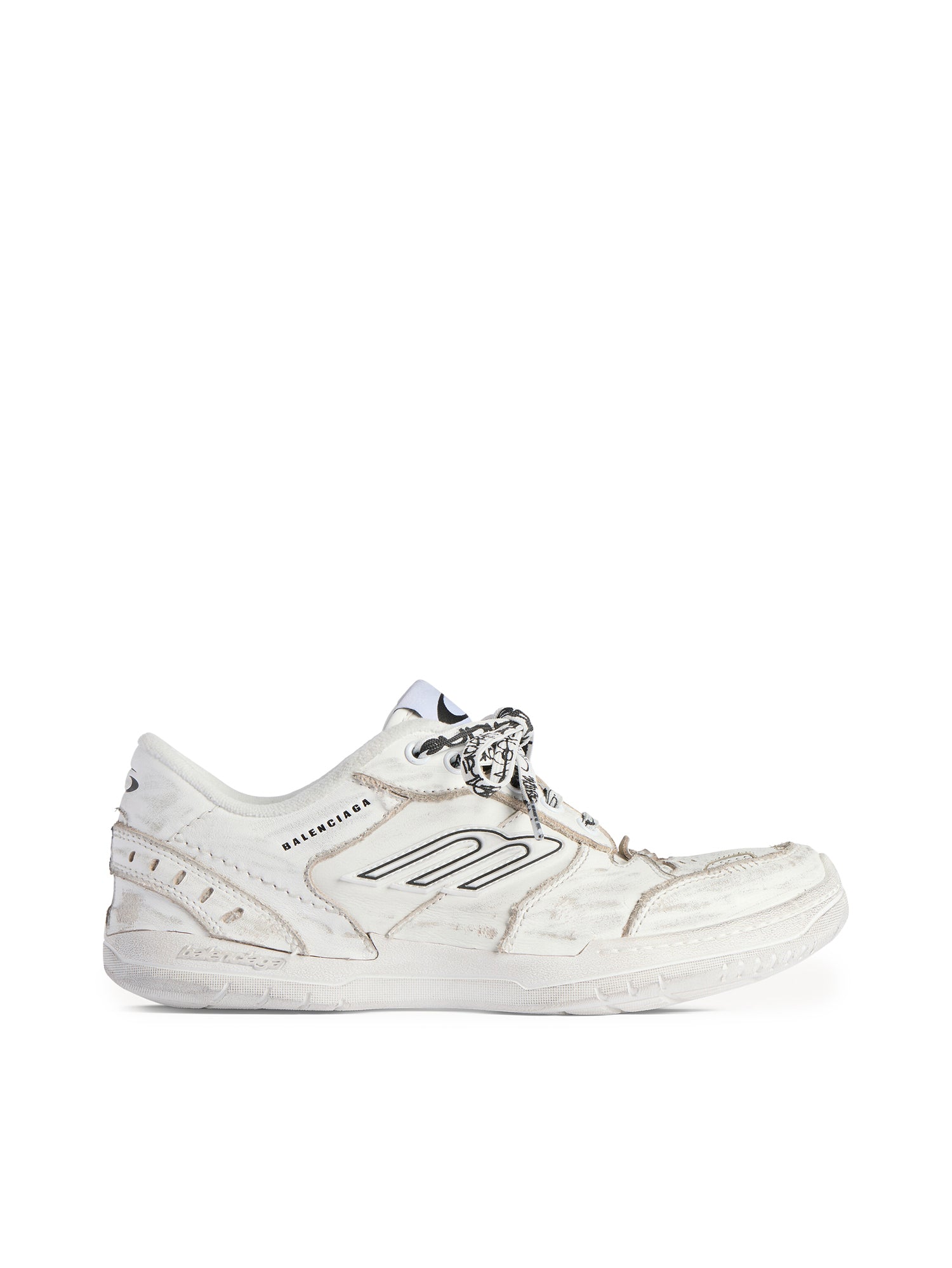 Sneaker Hamptons Worn-Out in pelle 841763 WCURS9000 BALENCIAGA 