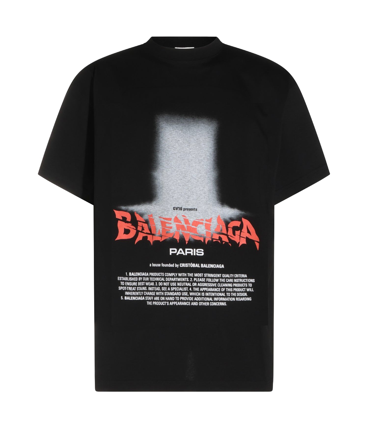 T-Shirt The Door in jersey 850345 TUVO41000 BALENCIAGA 