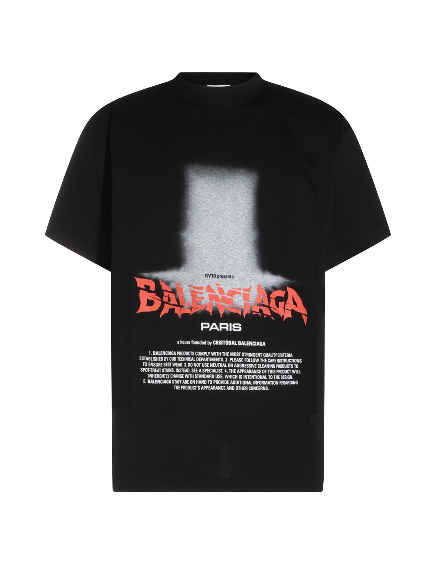 T-Shirt The Door in jersey 850345 TUVO41000 BALENCIAGA 