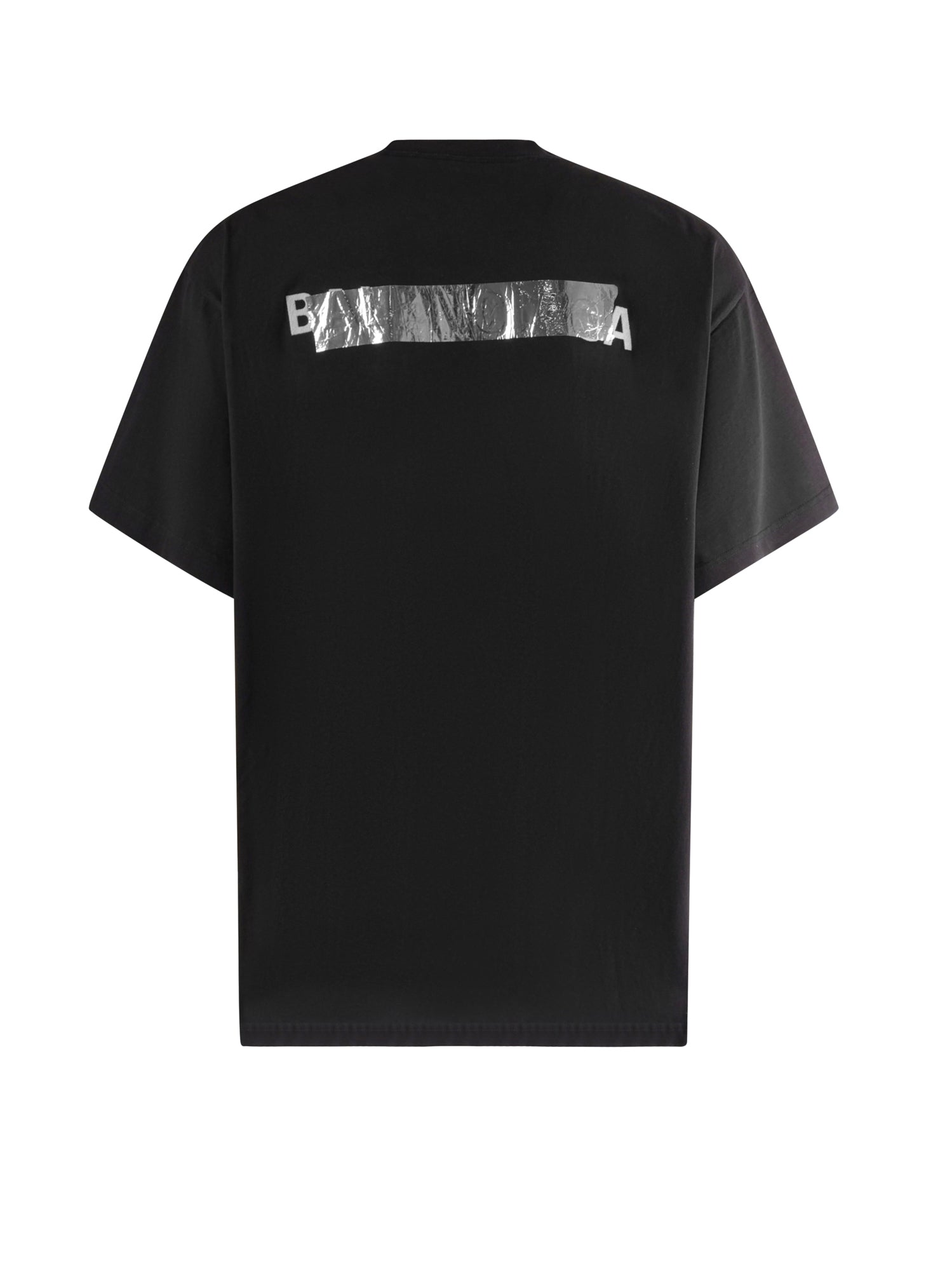 T-Shirt Silver Tape Balenciaga Back in jersey 850345 TVVE21000 BALENCIAGA 