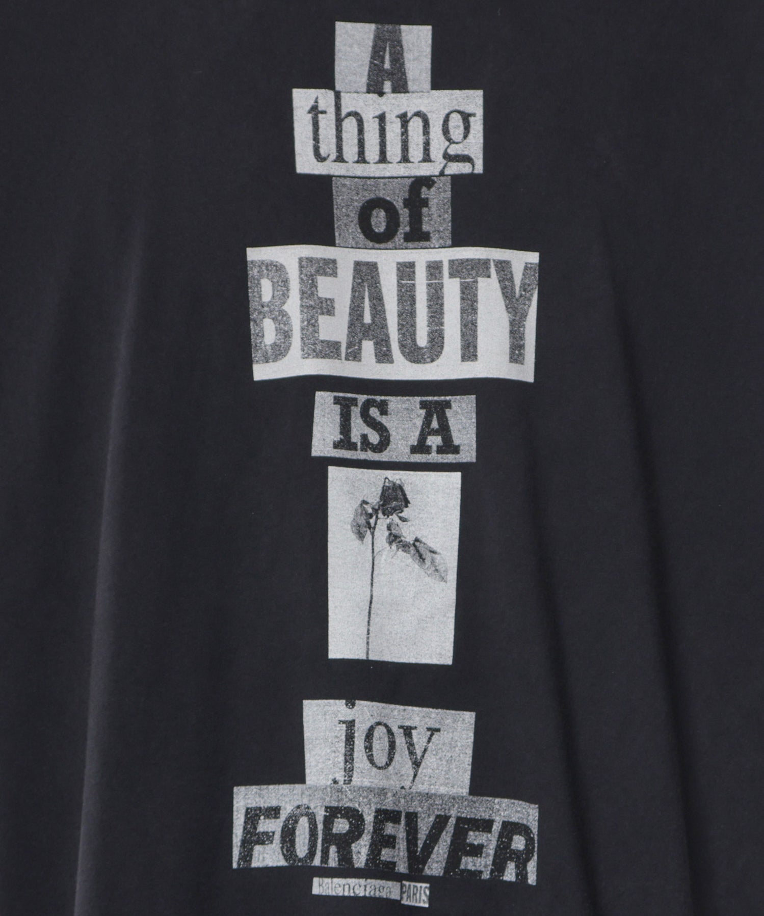 T-shirt con stampa in jersey 850345 TVVK21041 BALENCIAGA 