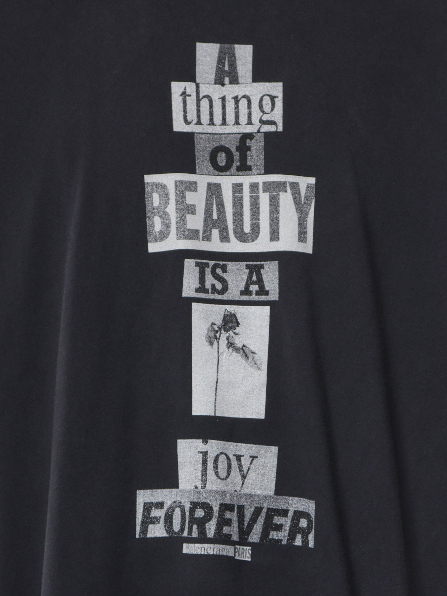T-shirt con stampa in jersey 850345 TVVK21041 BALENCIAGA 