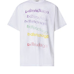 T-shirt con stampa logo in jersey 850345 TVVK99000 BALENCIAGA 