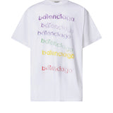 T-shirt con stampa logo in jersey 850345 TVVK99000 BALENCIAGA 