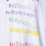 T-shirt con stampa logo in jersey 850345 TVVK99000 BALENCIAGA 