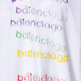 T-shirt con stampa logo in jersey 850345 TVVK99000 BALENCIAGA 