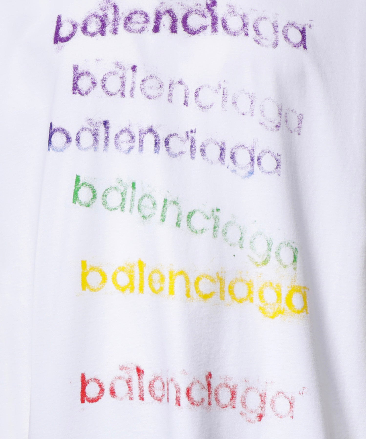 T-shirt con stampa logo in jersey 850345 TVVK99000 BALENCIAGA 