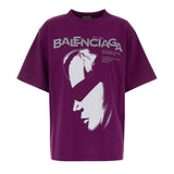 T-shirt con stampa in cotone 871733 TUVO55100 BALENCIAGA 