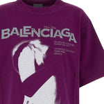 T-shirt con stampa in cotone 871733 TUVO55100 BALENCIAGA 