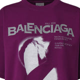 T-shirt con stampa in cotone 871733 TUVO55100 BALENCIAGA 