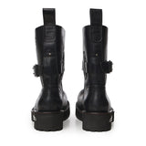Stivaletti con lacci Venom in pelle 873427 WBEQ41081 BALENCIAGA 