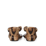 Infradito con zeppa Gaeta in cavallino leopard A0004Z WCED08800 BALENCIAGA 