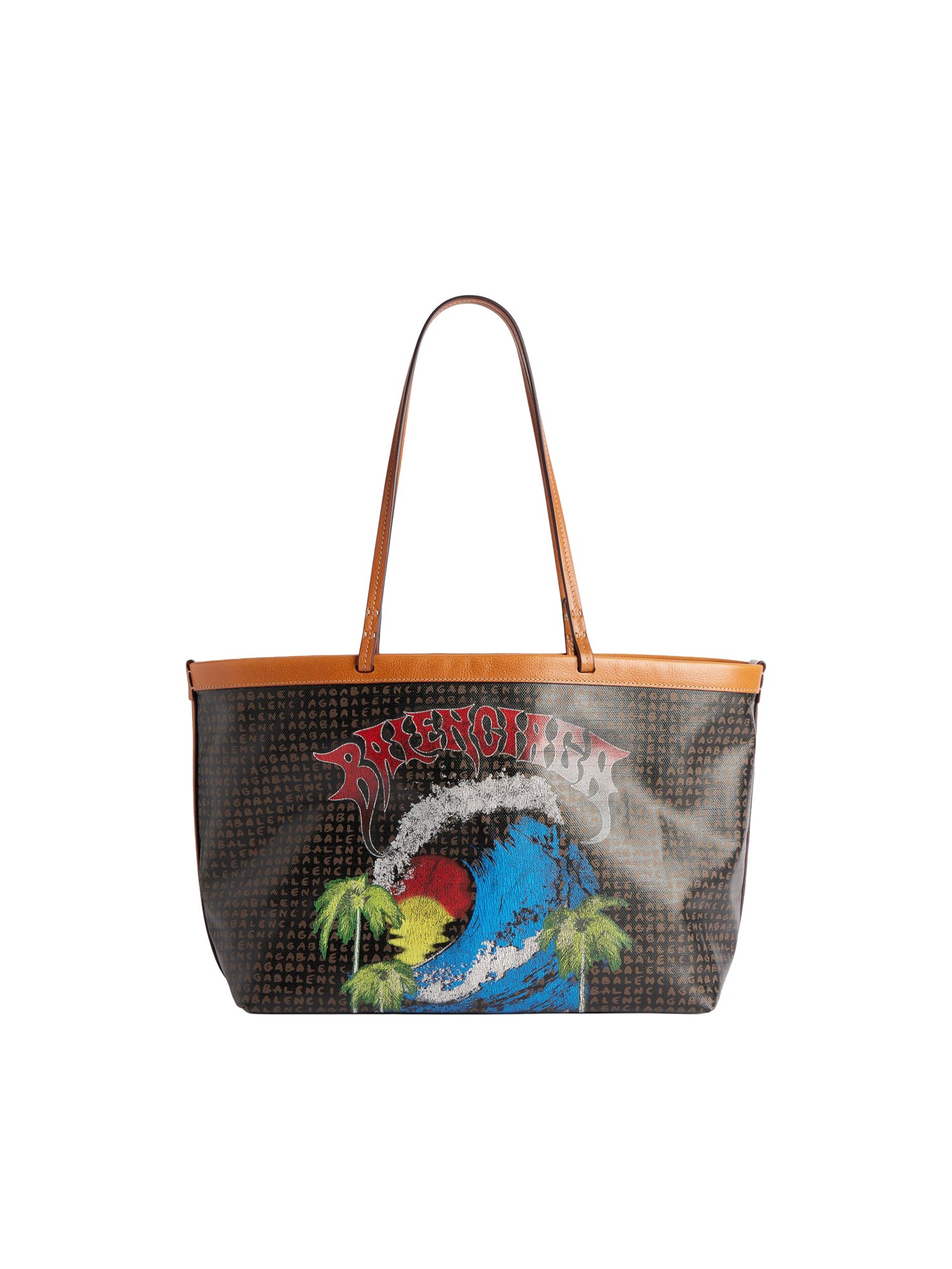 Borsa tote Select Media in tela spalmata A000QA 2ACQF6965 BALENCIAGA 