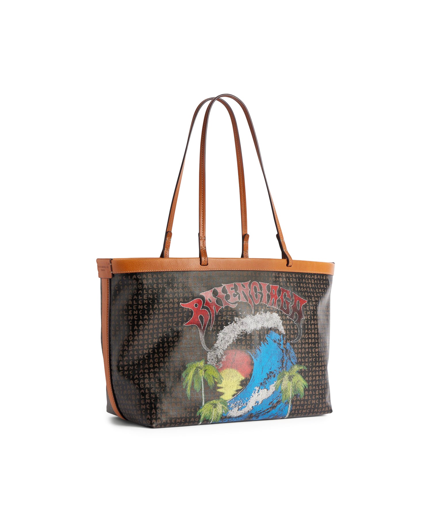 Borsa tote Select Media in tela spalmata A000QA 2ACQF6965 BALENCIAGA 