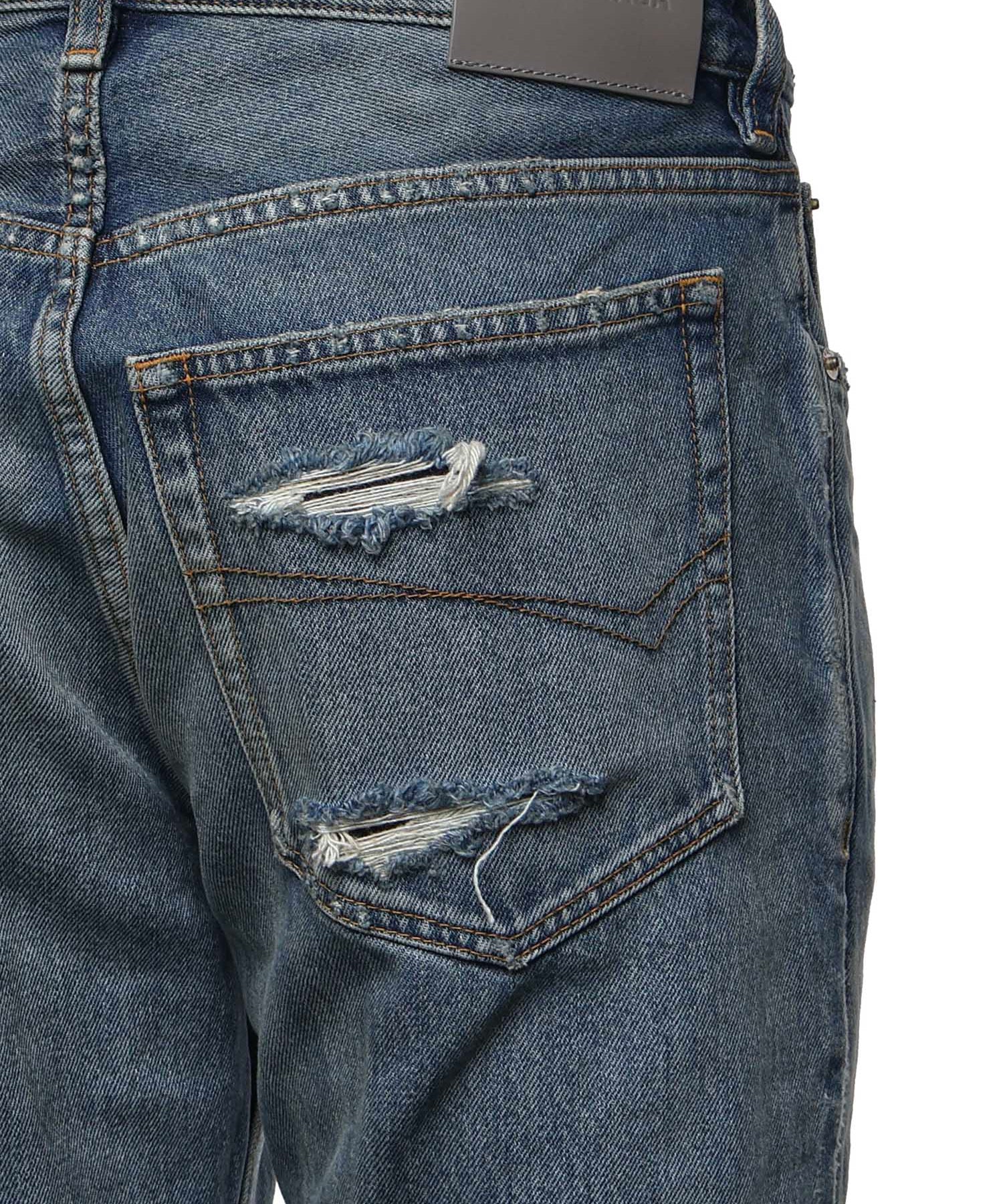 Jeans Straight in denim A001OI TDW145002 BALENCIAGA 