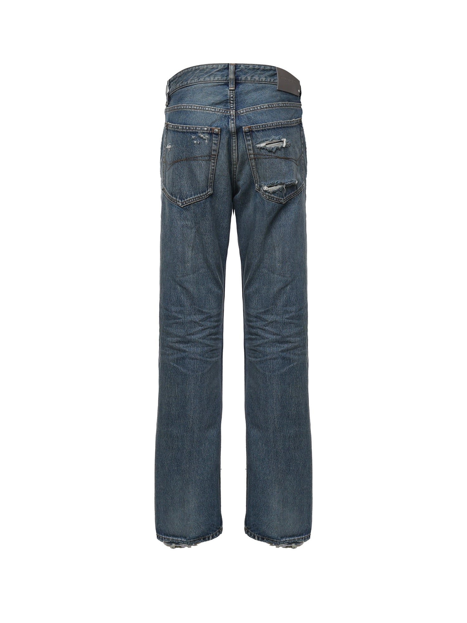 Jeans Straight in denim A001OI TDW145002 BALENCIAGA 