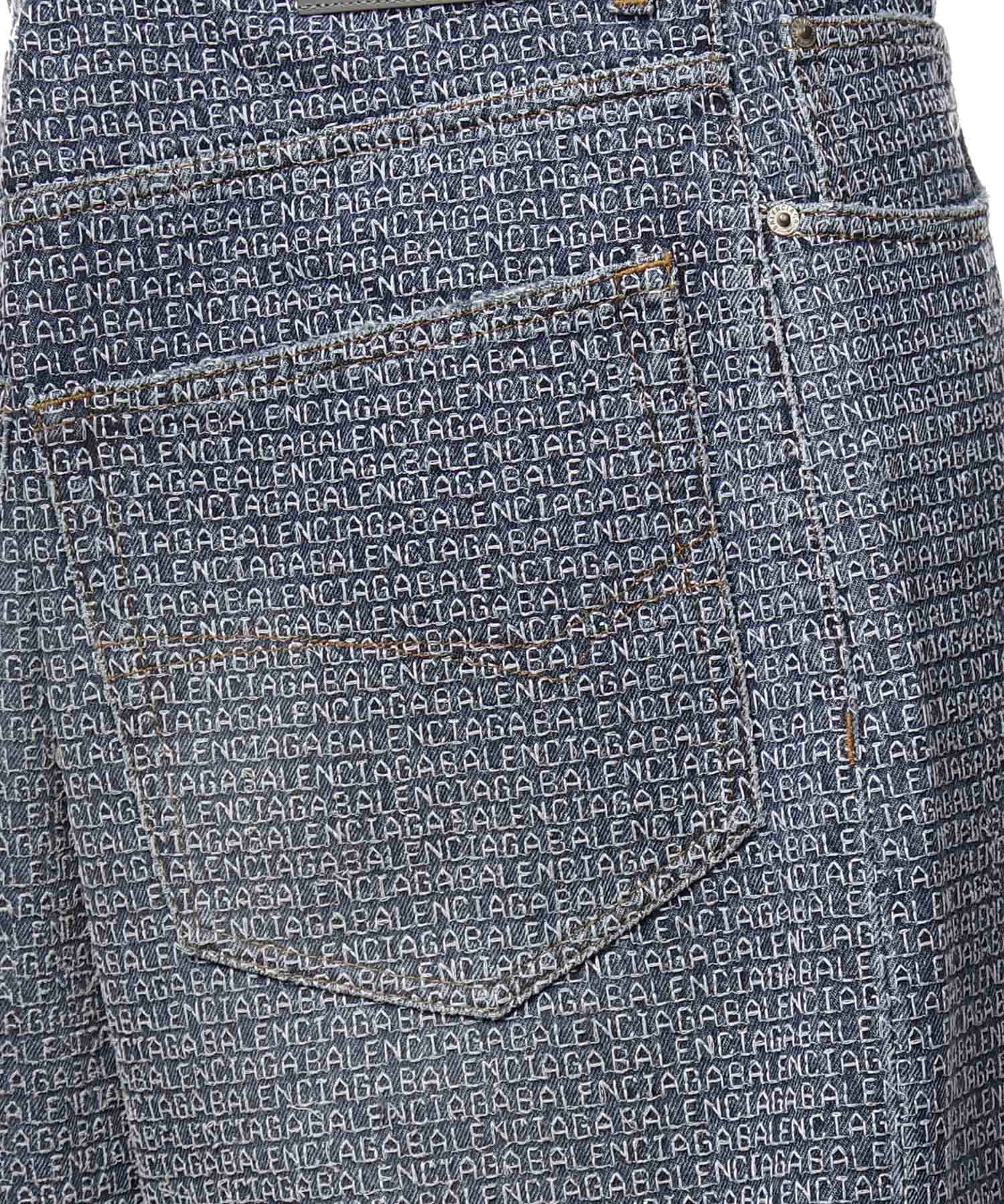 Jeans Stitch Baggy in denim A001TW TUW585002 BALENCIAGA 