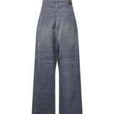 Jeans Stitch Baggy in denim A001TW TUW585002 BALENCIAGA 
