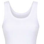 Tank top in cotone A001XE TUVA89000 BALENCIAGA 