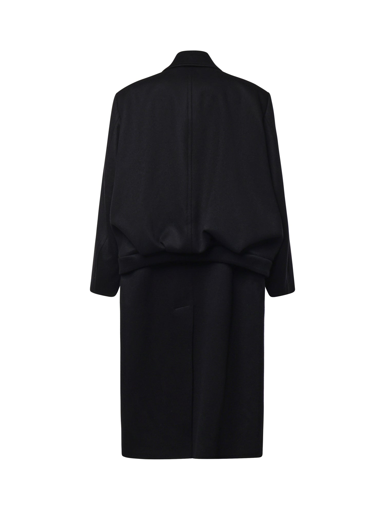 Cappotto Cocoon Lungo Double Face in lana A001XF TUU011000 BALENCIAGA 