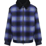 Giacca bomber in flanella check A001YN TRU1333964 BALENCIAGA 