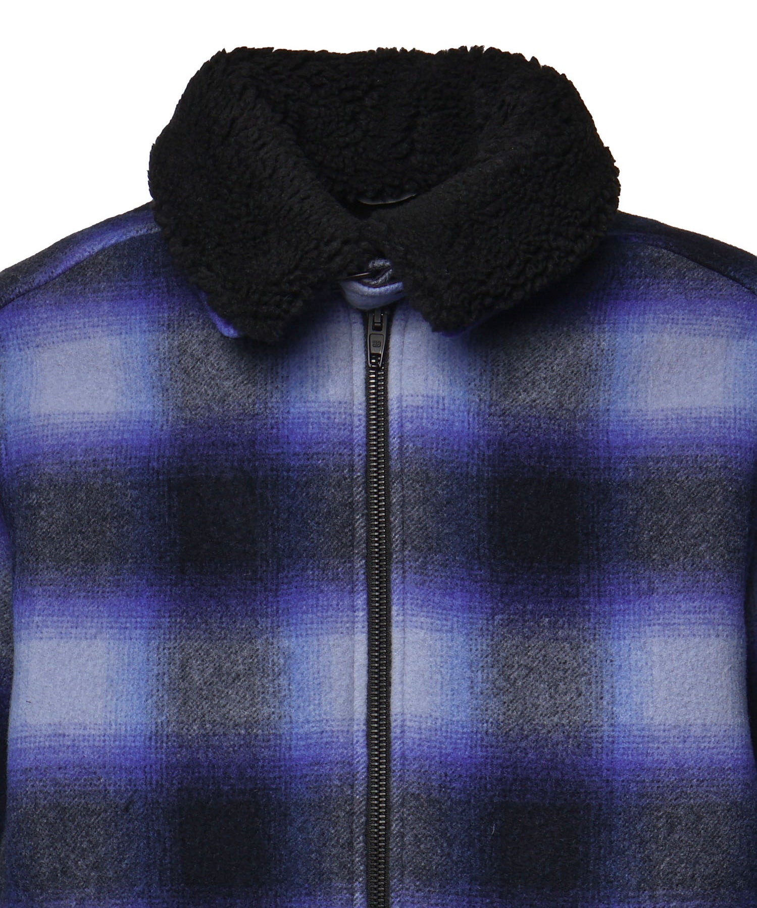 Giacca bomber in flanella check A001YN TRU1333964 BALENCIAGA 