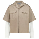 Camicia Bowling in cotone A001ZT TSP139509 BALENCIAGA 