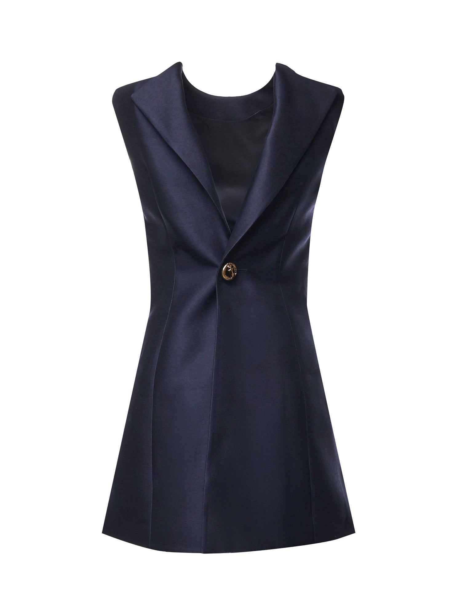 Abito corto in lana e seta A00293 TUT228065 BALENCIAGA 