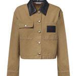 Giacca Workwear cropped in cotone A0029P TRP159501 BALENCIAGA 