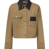 Giacca Workwear cropped in cotone A0029P TRP159501 BALENCIAGA 
